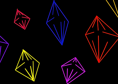 colourful diamonds