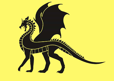 beautiful art of a dragon