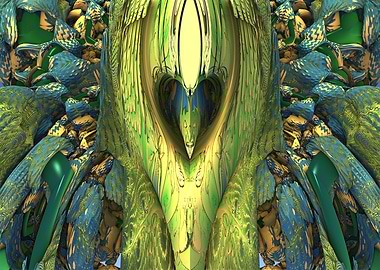 A Greenish Yellow Blue