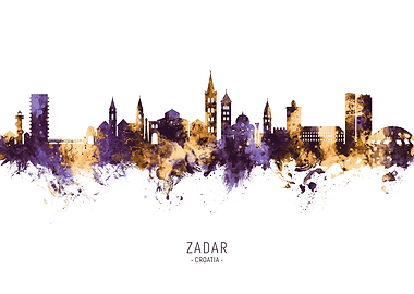Zadar Skyline Croatia