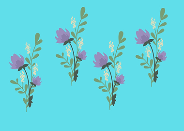 beautiful flower art