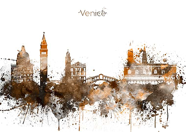 Venice Italy Skyline