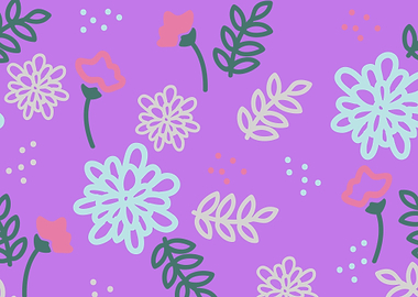 beautiful flower art