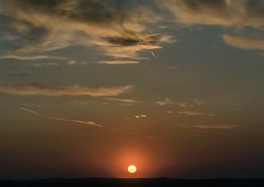 Cloudy Sunset