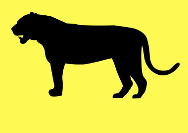 tiger art hand drawn