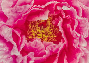 Peony abstract background