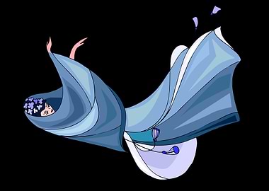 beautiful dancing angel