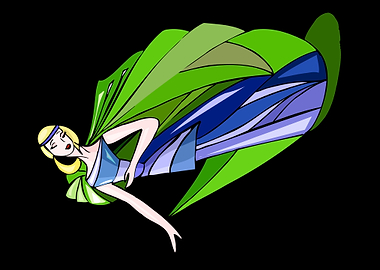 beautiful dancing angel