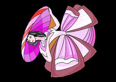 beautiful dancing angel