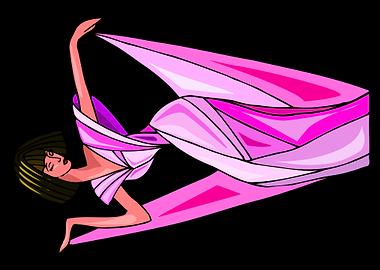 beautiful dancing angel