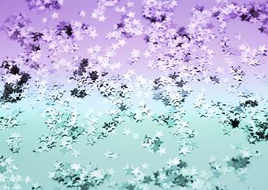 Mermaid Glitter Stars 4