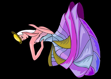 beautiful dancing angel