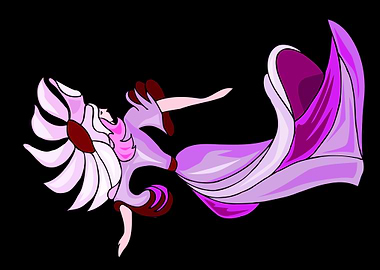 beautiful dancing angel