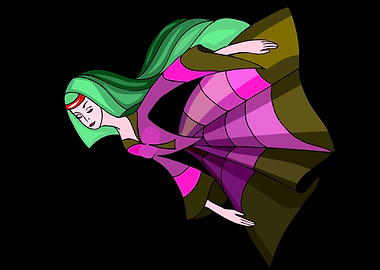 beautiful dancing angel