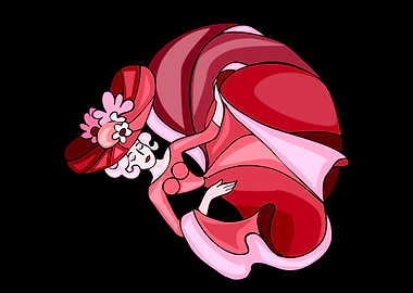 beautiful dancing angel