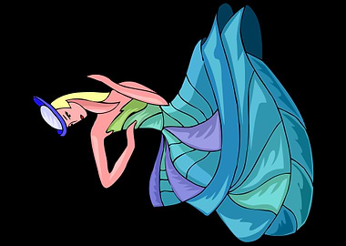 beautiful dancing angel