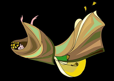 beautiful dancing angel