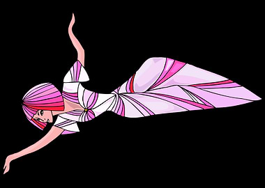 beautiful dancing angel