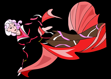 beautiful dancing angel