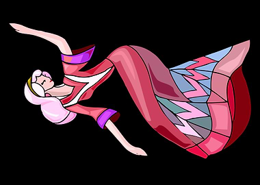 beautiful dancing angel