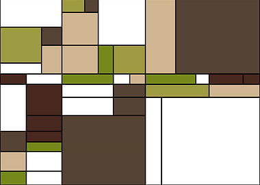 Piet Mondrian style