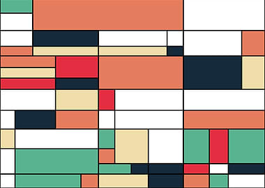 Piet Mondrian style