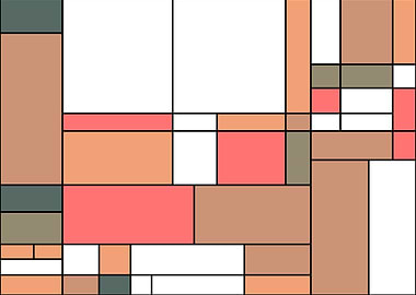 Piet Mondrian style