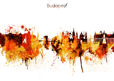 Budapest Hungary Skyline