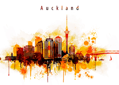 Auckland Skyline