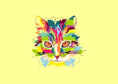 THE CAT POP ART