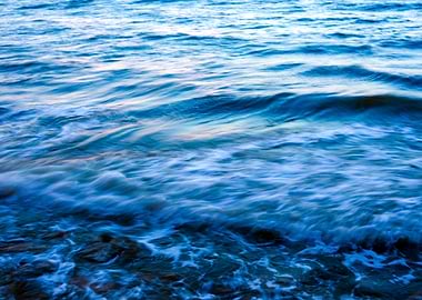 Light reflection on sea