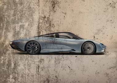 McLaren Supercar Side View