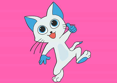 cute and funny cat art