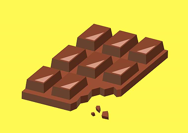 chocolate bar art
