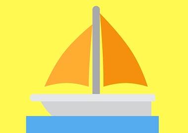 vintage art of a ship boat