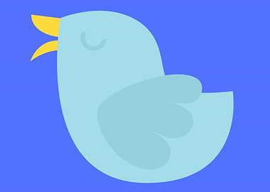 cute drawing of a bird