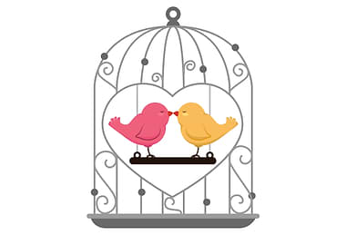 cute drawing of a bird