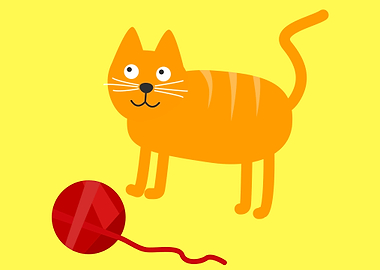 cute and funny cat art