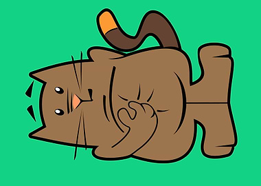 cute and funny cat art