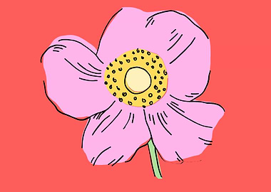 beautiful flower art