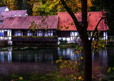 View to the hammer mill