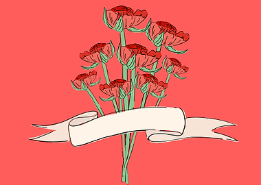 beautiful flower art