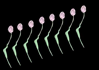 beautiful flower art