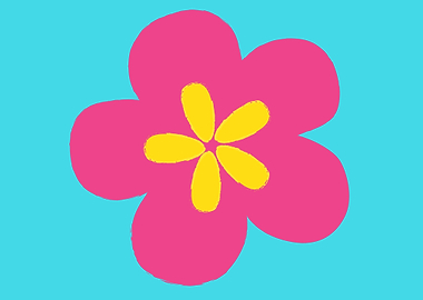 beautiful flower art