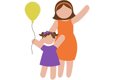 mother with her baby