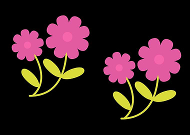 beautiful flower art