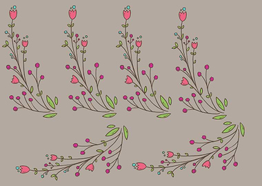 beautiful flower art