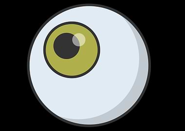 scary eye art