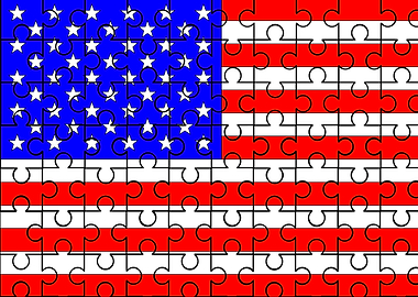 Stars and Stripes Jigsaw