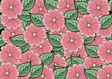 beautiful flower art